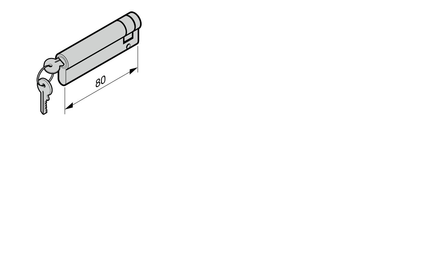 Jednostronna wkładka patentowa 70+10mm do SPU i APU42
