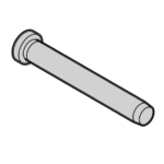 Tuleja zawiasu konstrukcyjnegoE1/S1 do H8-5 (17 mm)