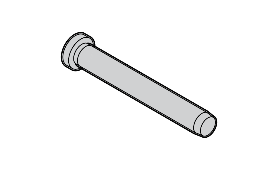 Tuleja zawiasu konstrukcyjnegoE1/S1 do H8-5 (17 mm)