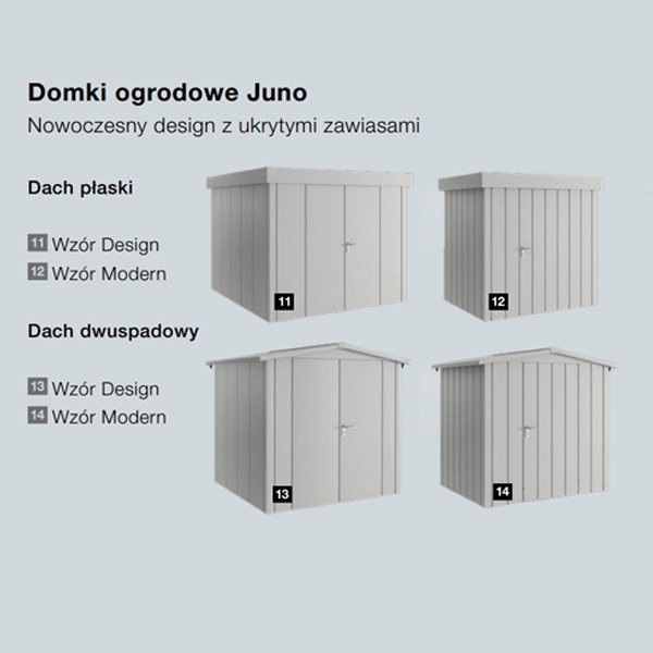 Domki Juno dachy